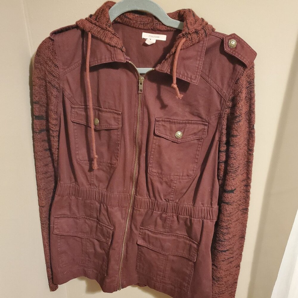 Maurices sweater jacket small